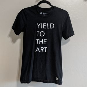 YIELD TO THE ART tee from The Met NYC